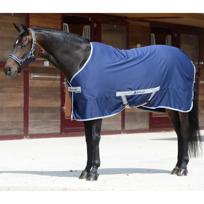 Bucas Freedom Twill Stable Sheet - Navy